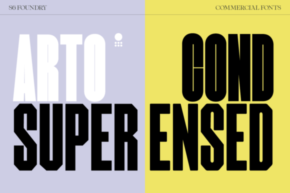 Arto Typeface: Bold Sans Serif for Editorial Impact