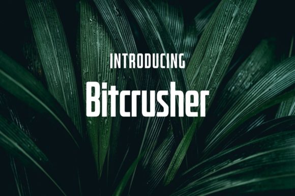 Bitcrusher Condensed Bold: A Maker’s Font Guide
