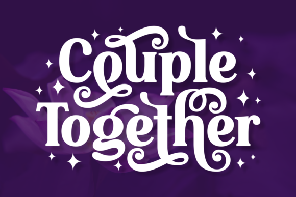 Couple Together Font for Makers