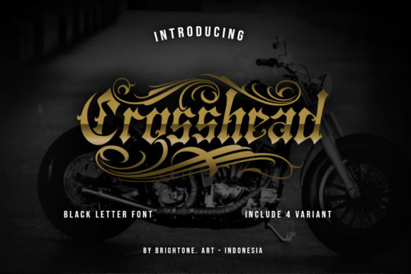 Crosshead: The Bold Blackletter Font for Marketers