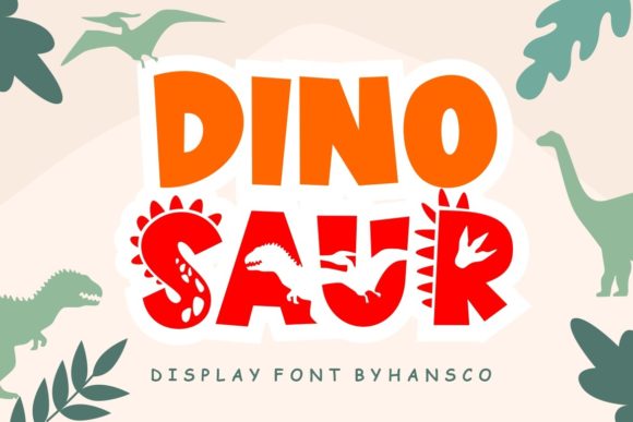Dinosaur Font: A Playful Typeface for Editorial Design
