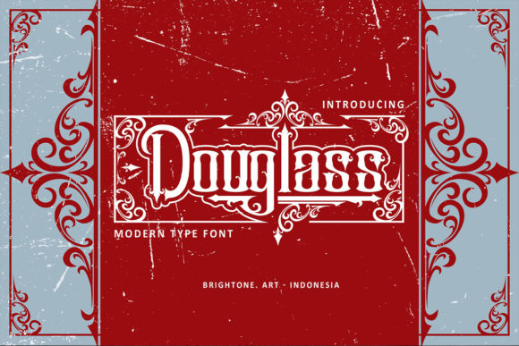 Douglass: A Bold Blackletter Font for Web Design