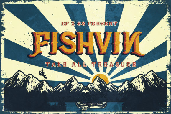 Fishvin: A Bold Blackletter Typeface for Editorial Impact