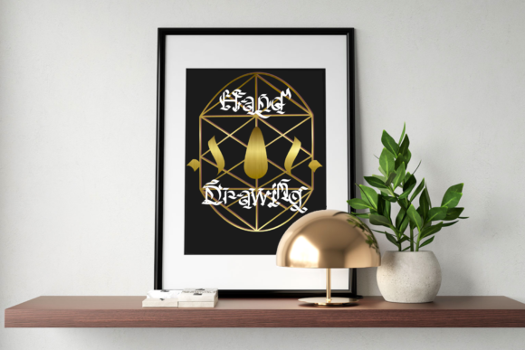 Hand Drawing Font for Bold Craft Designs