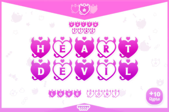Heart Devil: A Playful Typeface for Editorial Charm