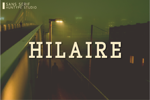 Hilaire: A Bold Serif Font for Modern Brands