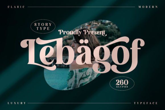 Lebagof: A Bold Serif Font for Editorial Impact