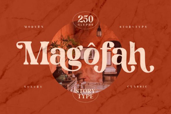 Magofah: A Bold Serif Font for Modern Web Design