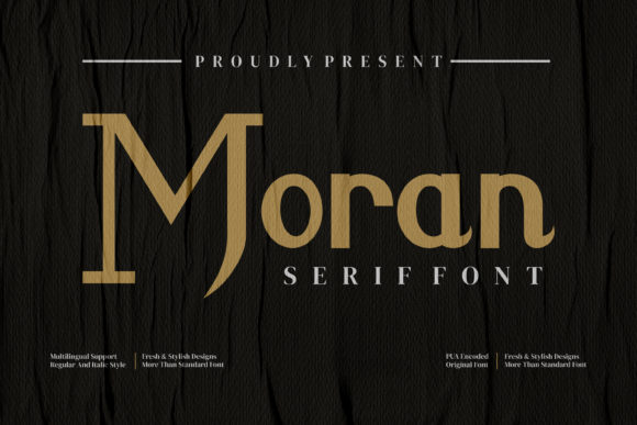 Moran Serif Font: Bold Clarity for Campaigns