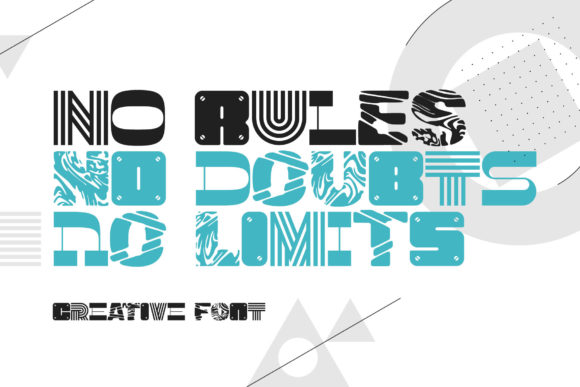 No Rules Font: Bold Typography for Campaigns