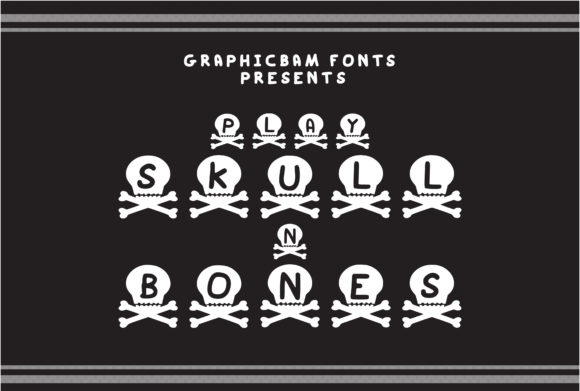 Play Skull N Bones: A Bold Decorative Font for Branding
