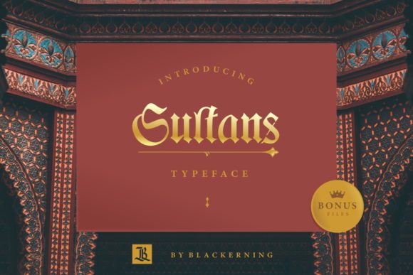 Sultans Font: Elevating Web Design with Bold Blackletter