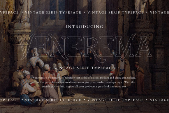 Venerema: A Bold Serif Font for Modern Web Design